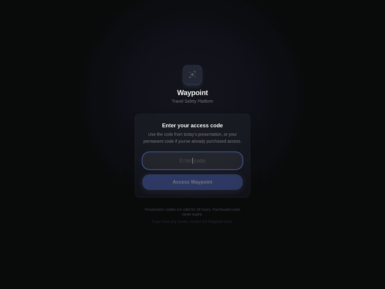 Waypoint v1.0