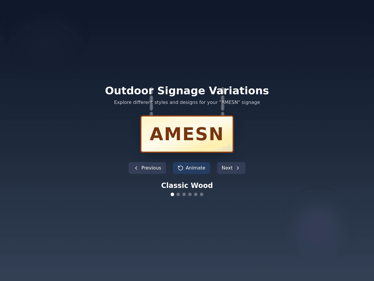 Signage Designer
