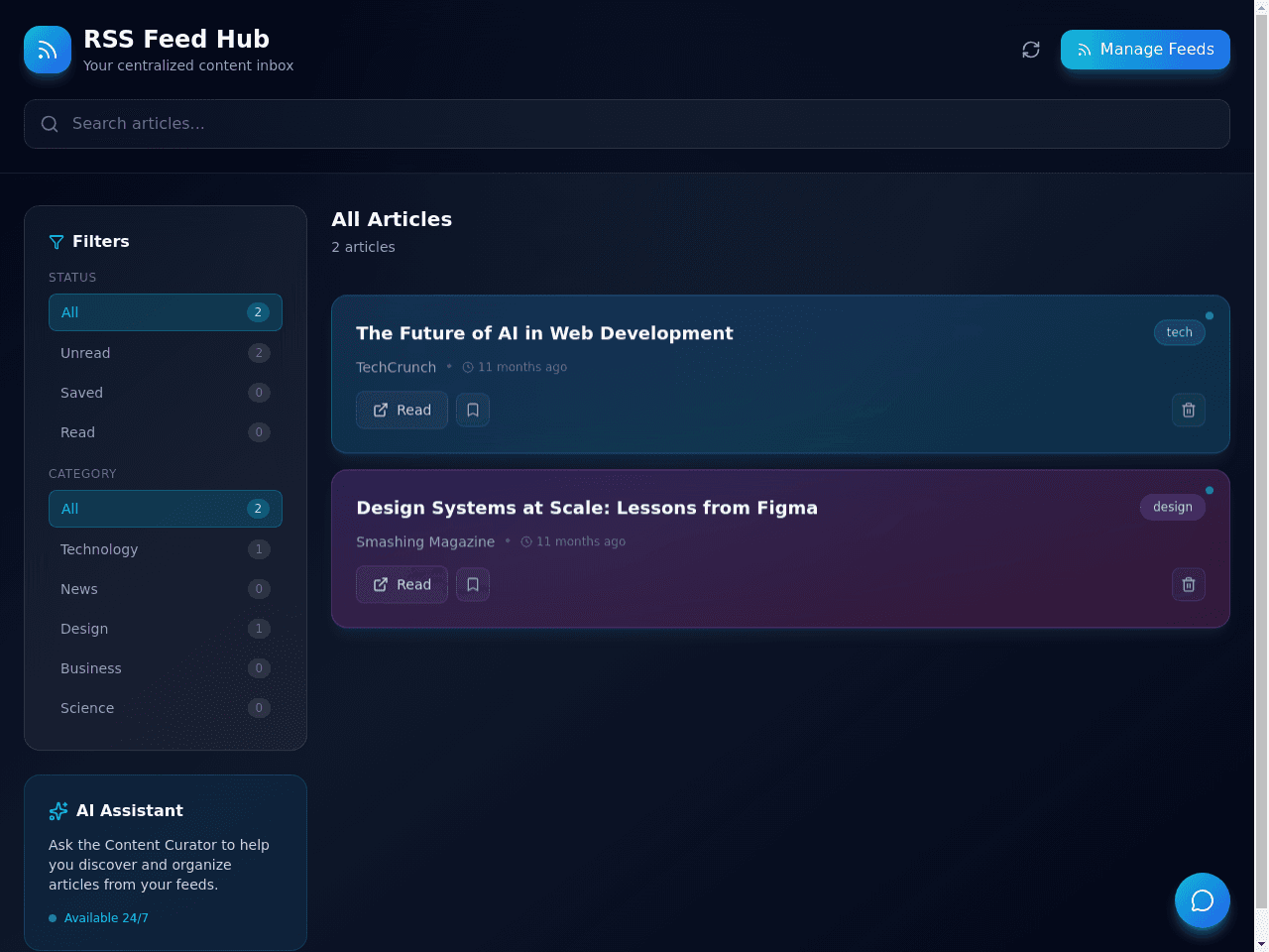 Article Inbox Tracker