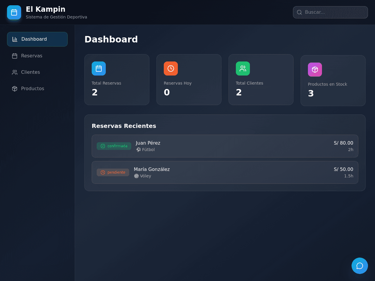 Reserva Portal Pro