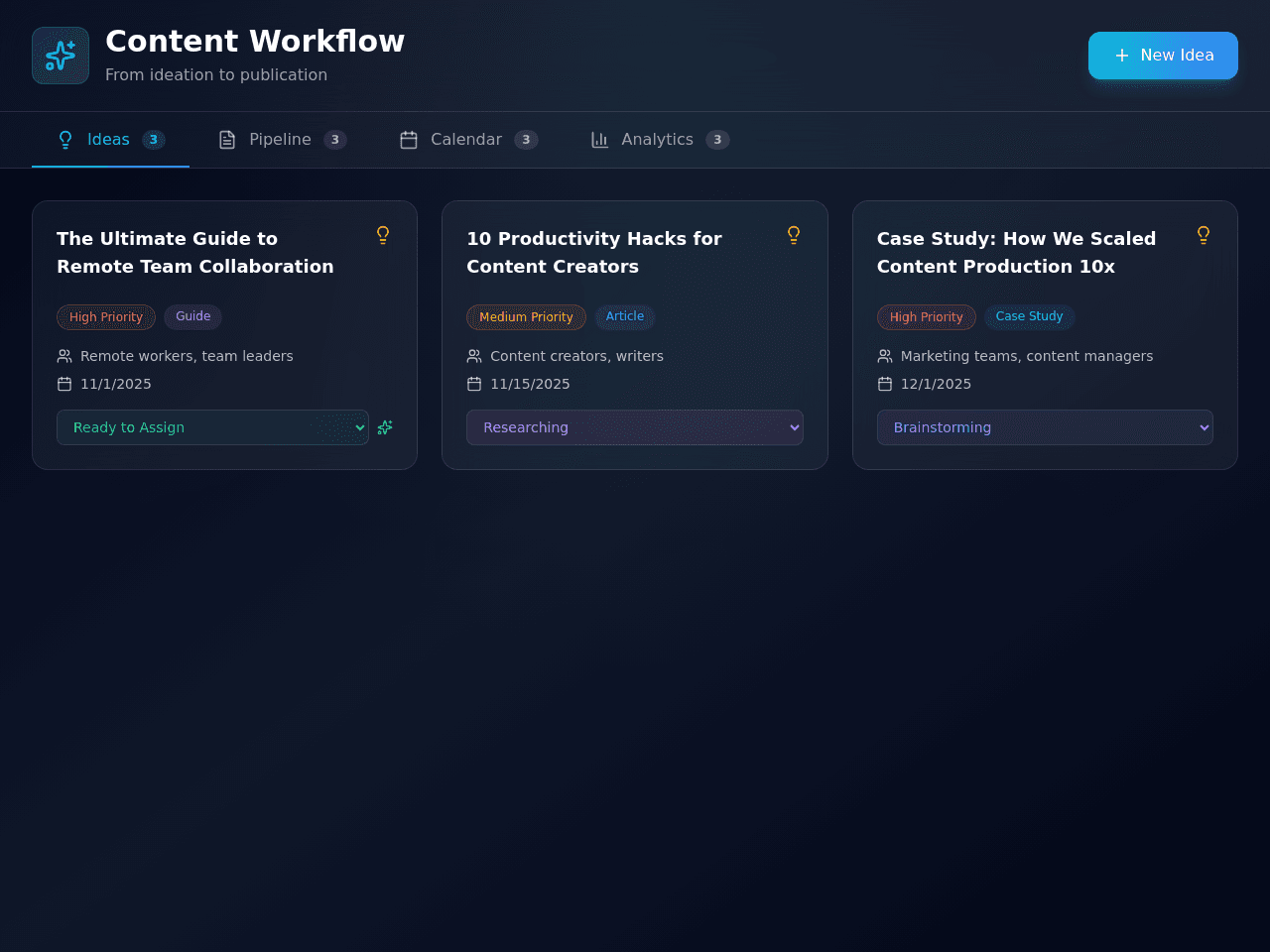 Content Flow Studio