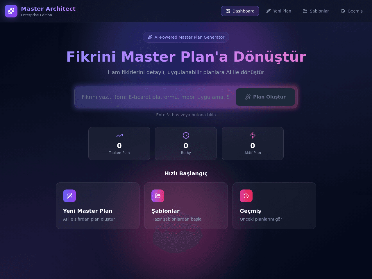 Genesis Master Plan