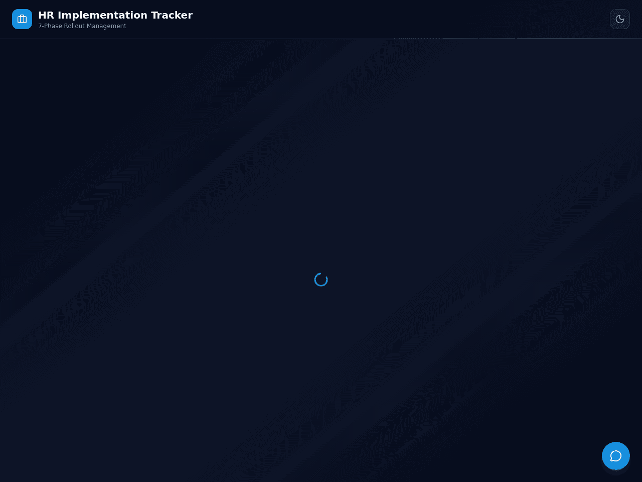 Progress Plan Dashboard