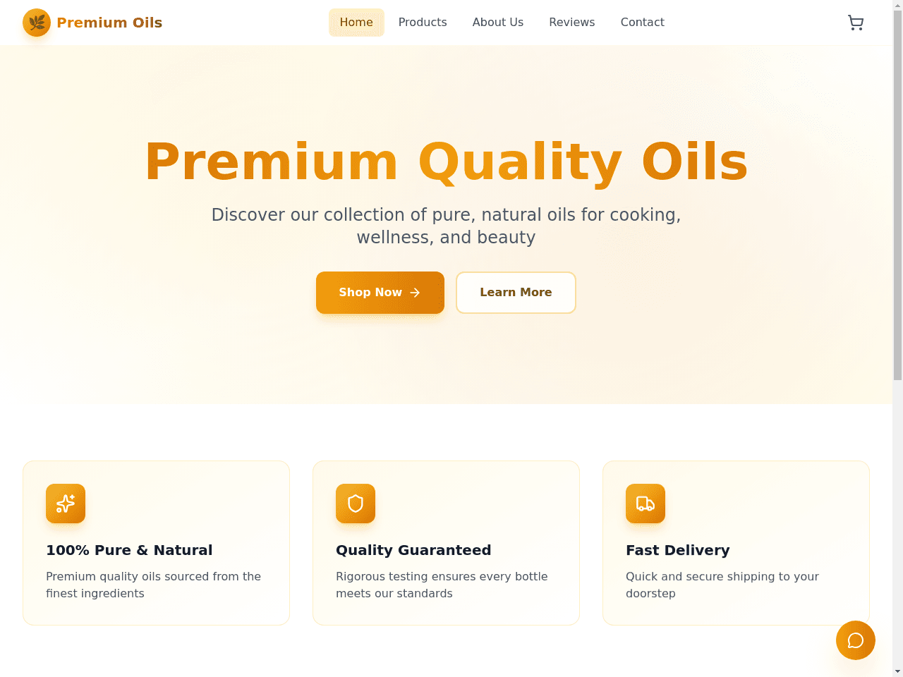 Oil Shop Portal