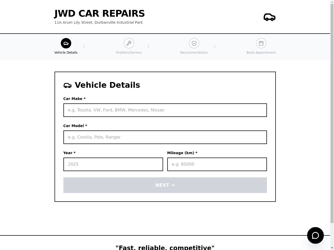 Car Repair Navigator