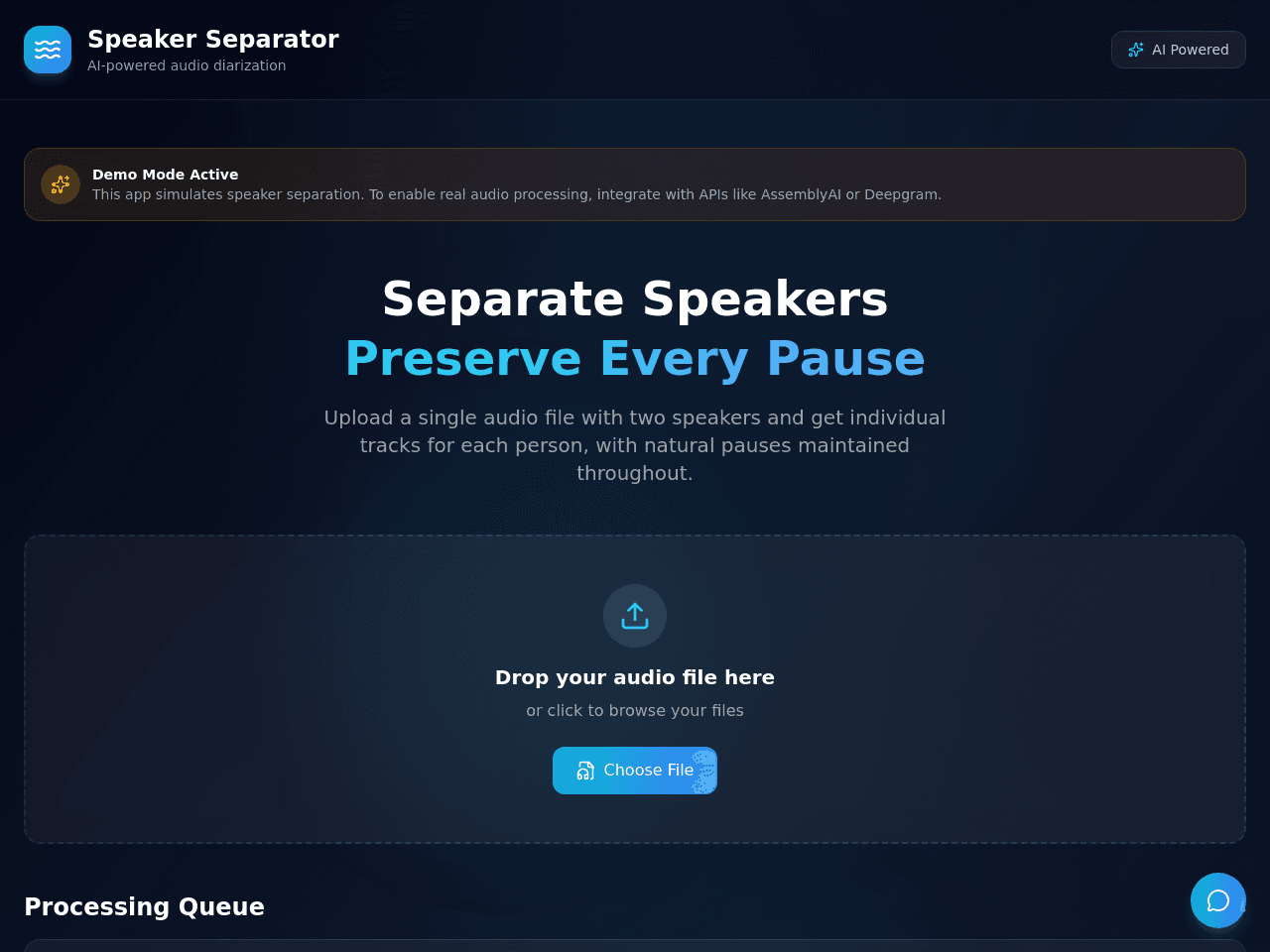 Speaker Split Studio