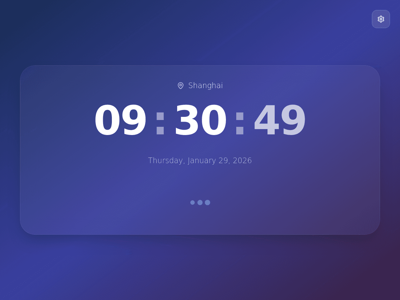 Weather Clock Studio