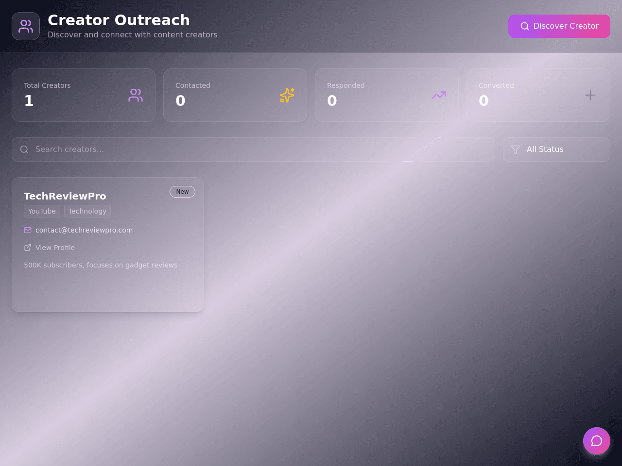 Outreach Planner
