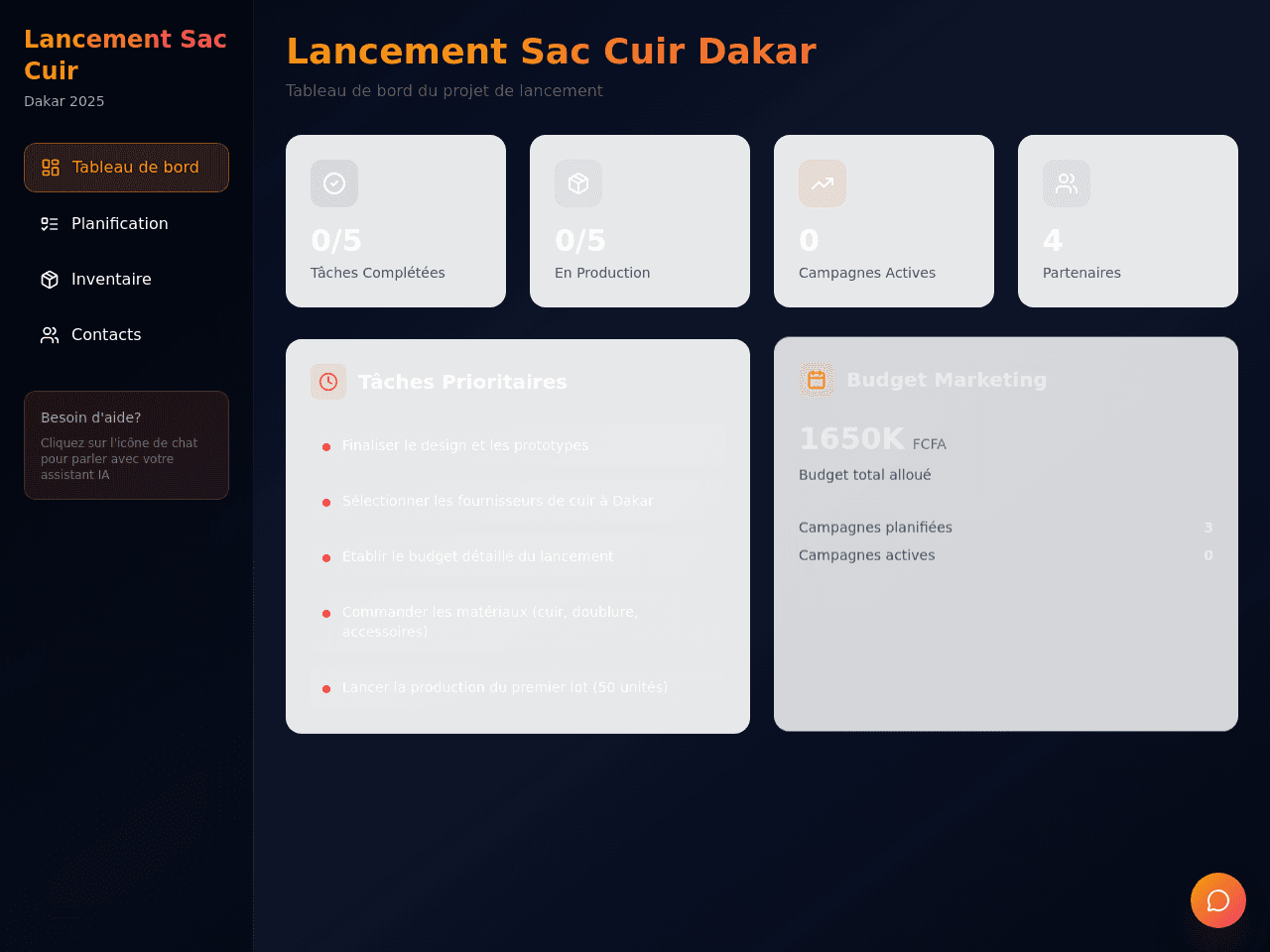 Launch Task Planner