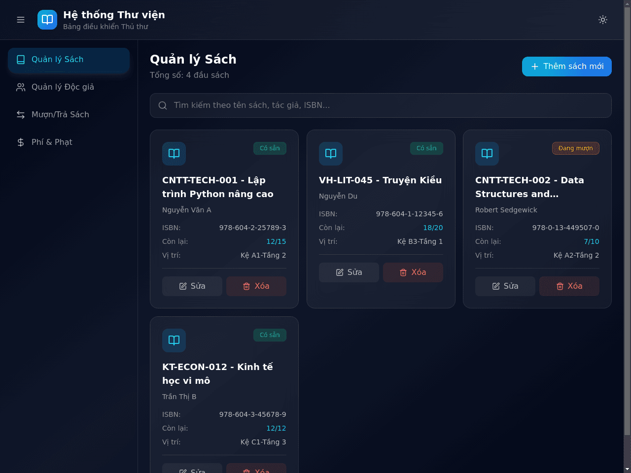 Library Insight Dashboard