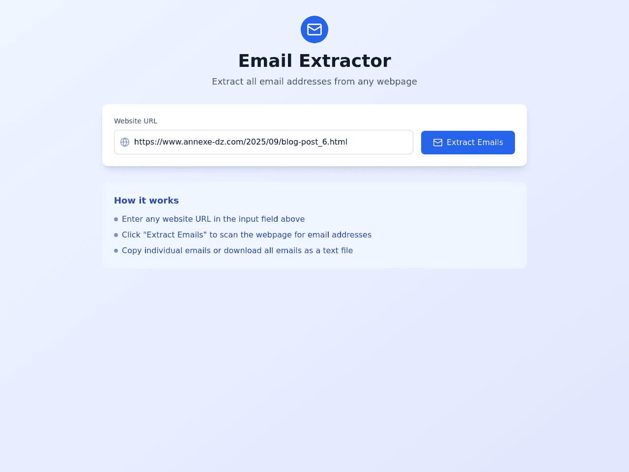 Email Extractor
