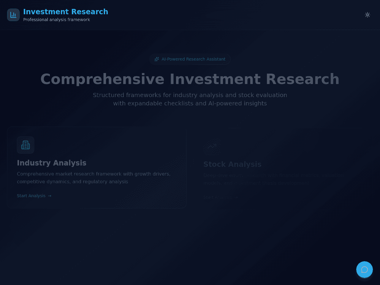 Investment Insight Dashboard