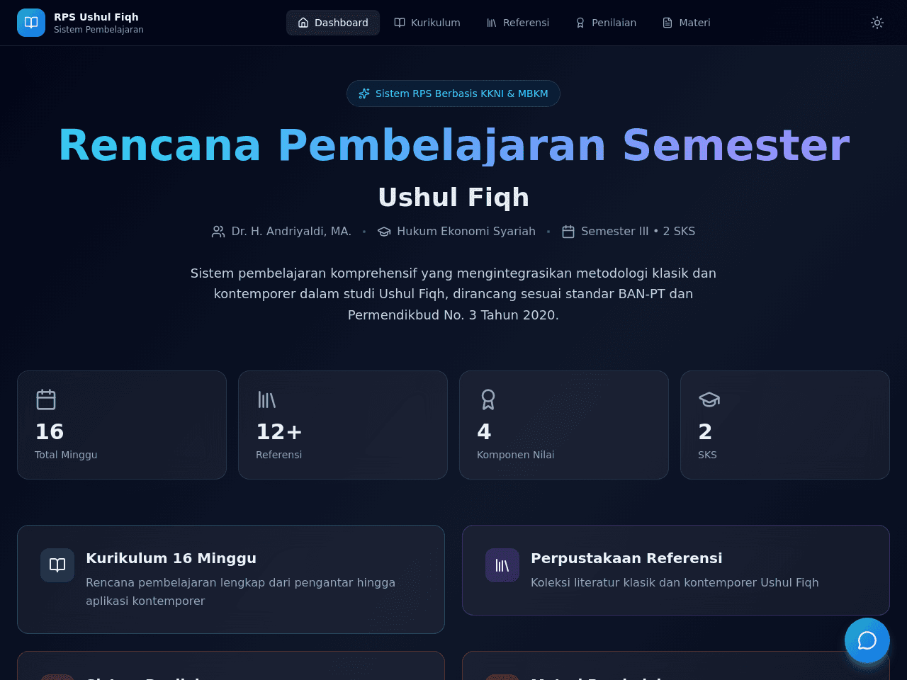 Semester Blueprint Studio