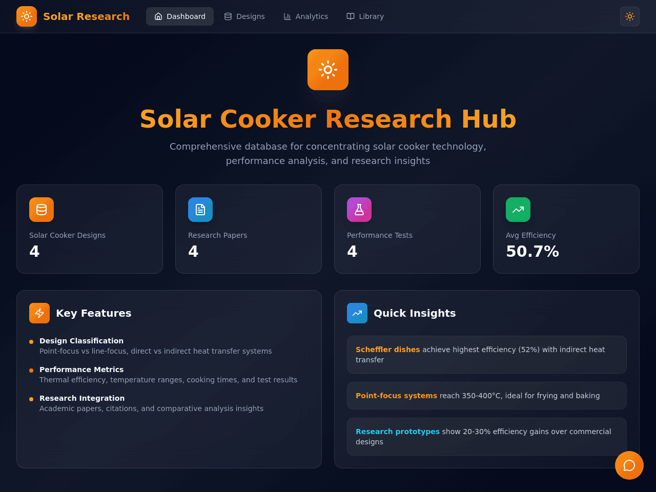 Solar Cook Studio