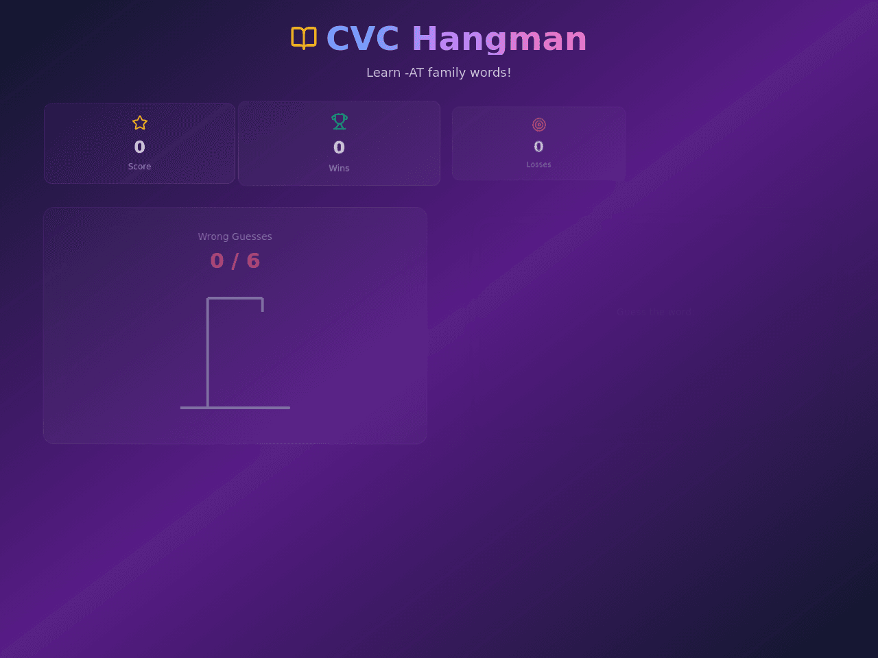 Hangman Dash