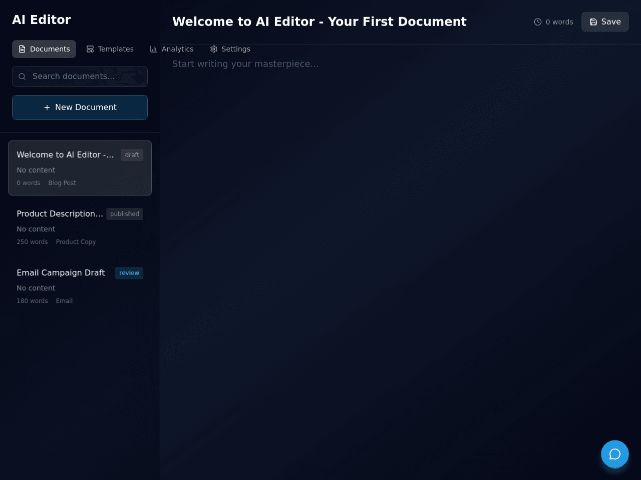 AI Editor Studio