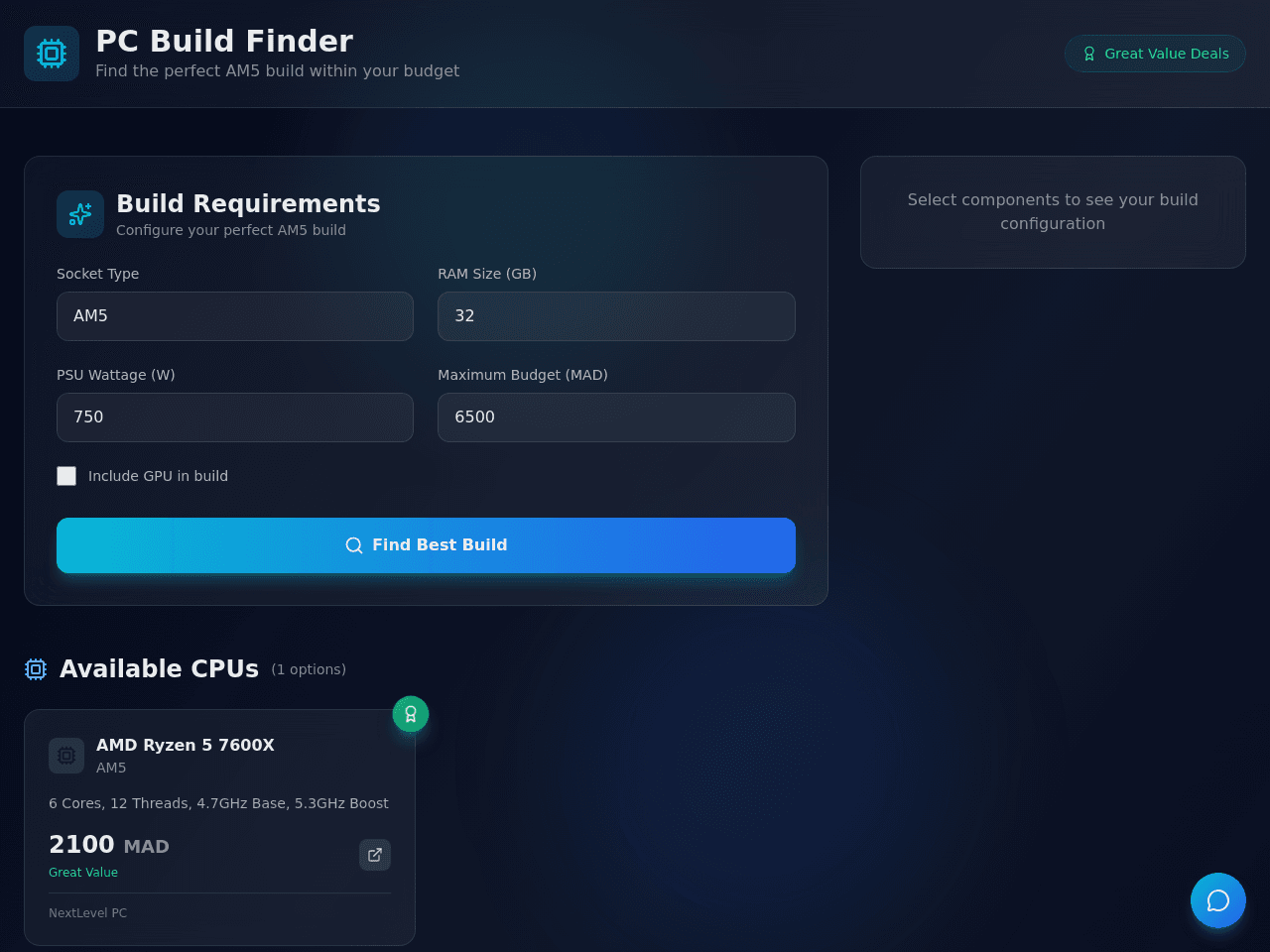 Build Finder Pro