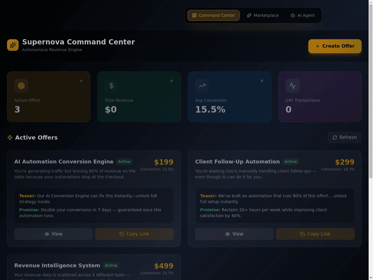 Orchestration Monitor Dashboard