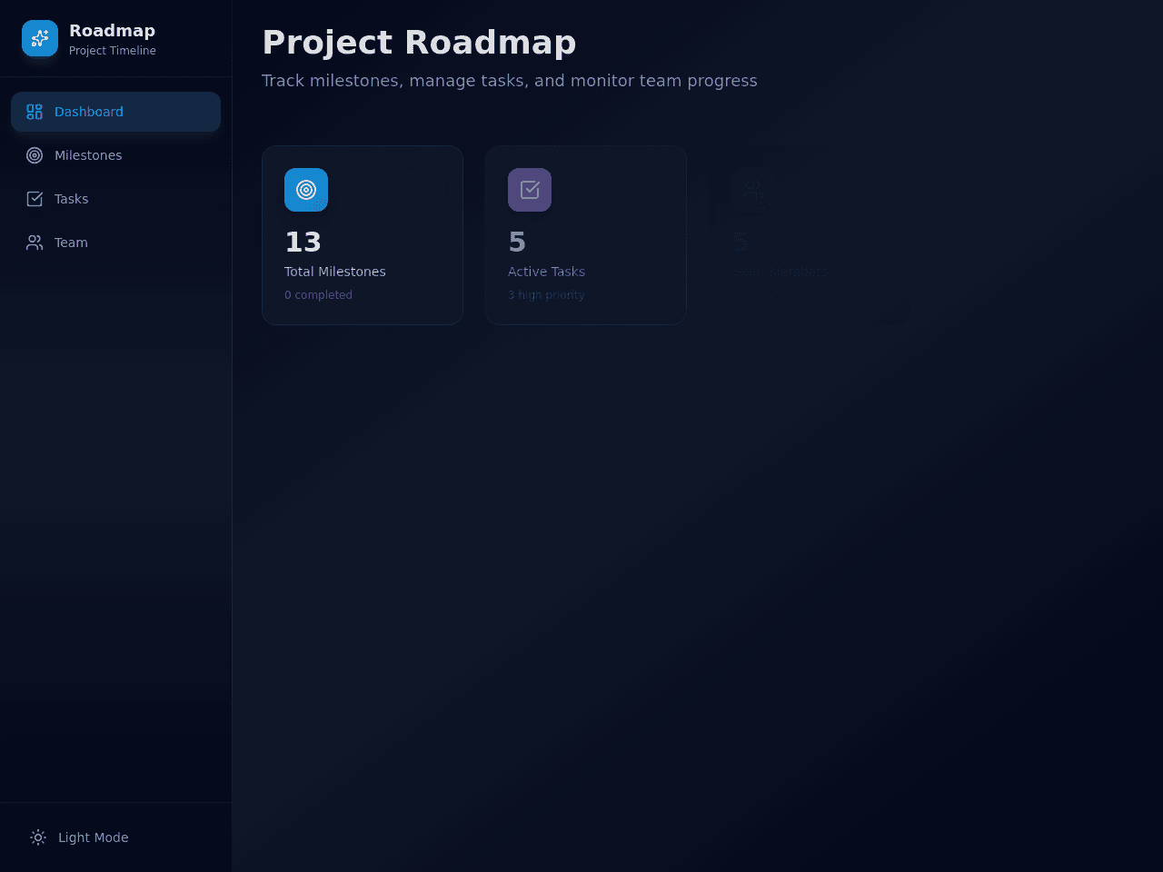 Project Roadmap Studio