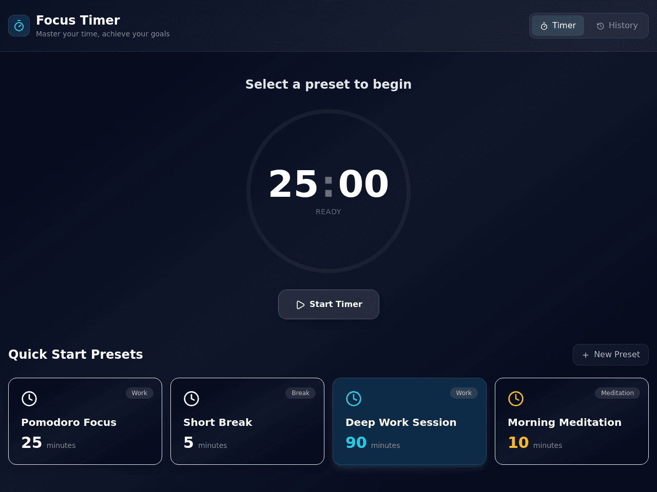 Countdown Dashboard