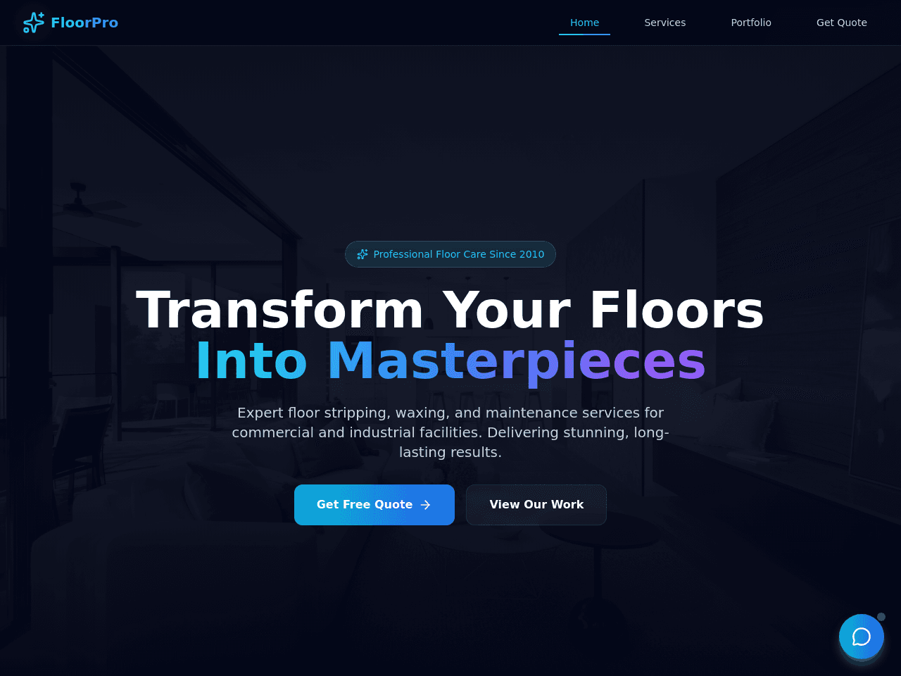 Floor Care Portal