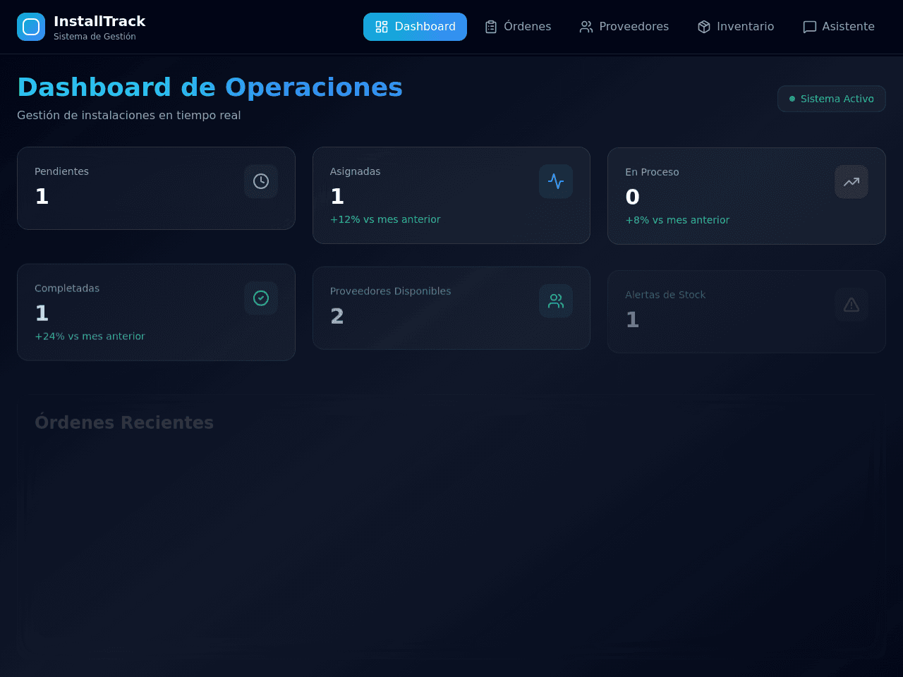 Service Install Tracker