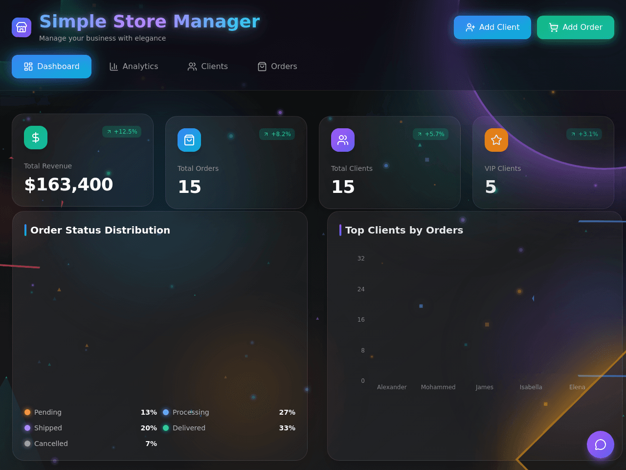 Simple Store Manager