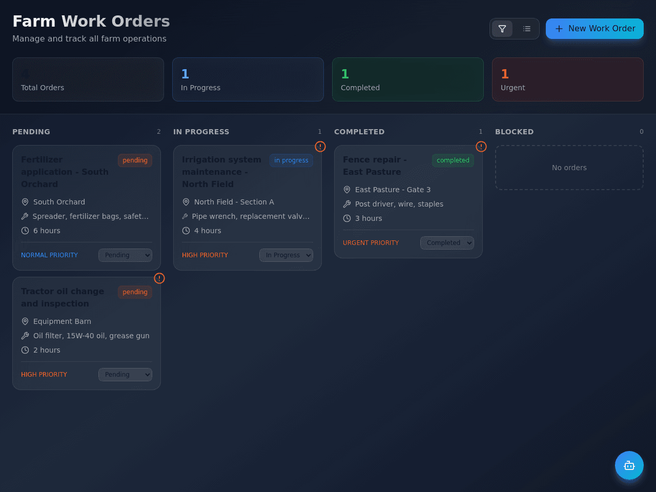 Farm Task Manager