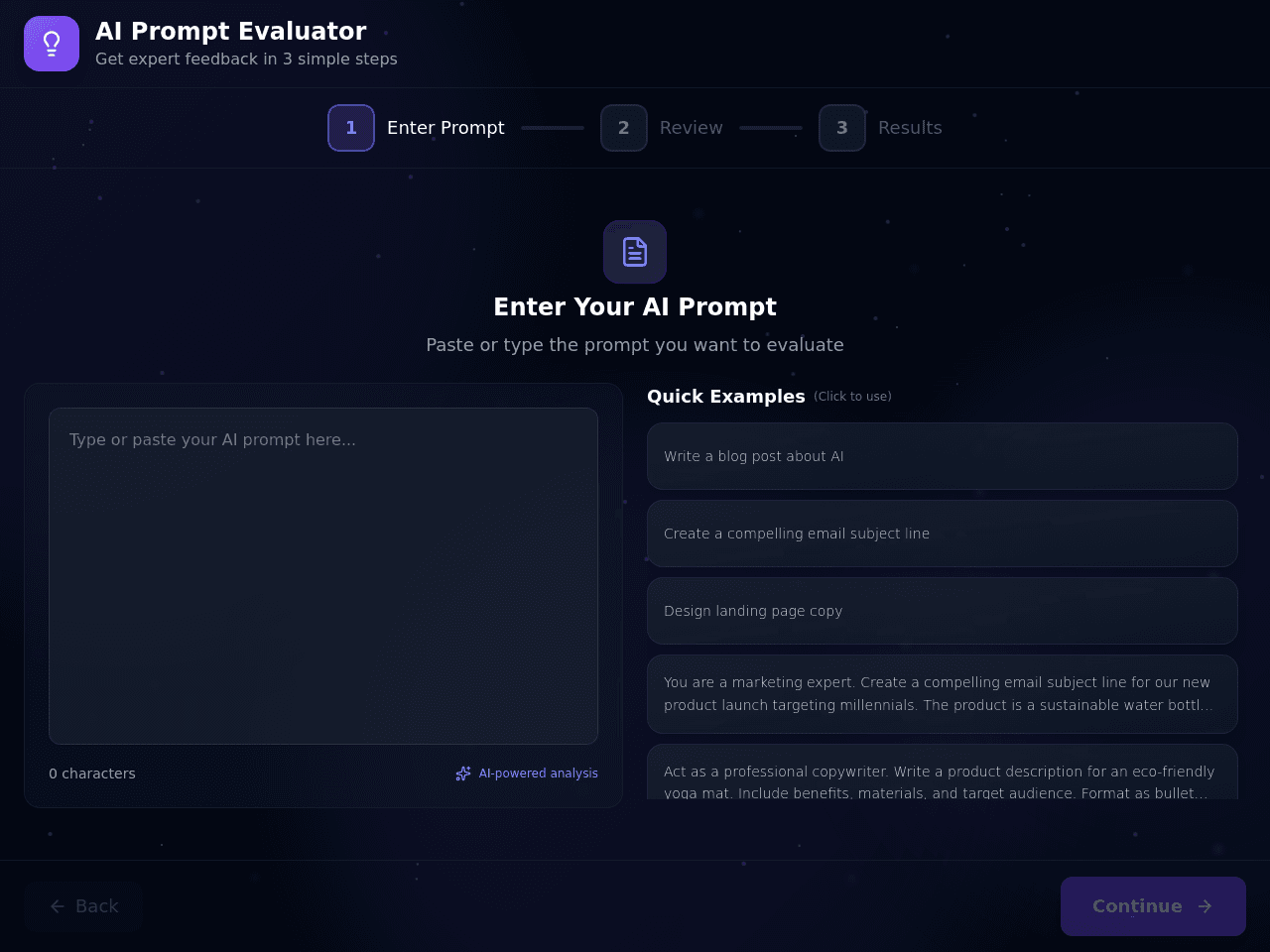 AI Prompt Evaluation Tool