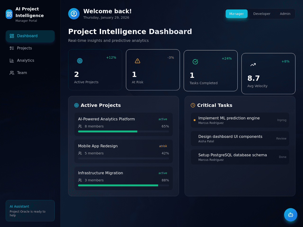 Task Vision Portal