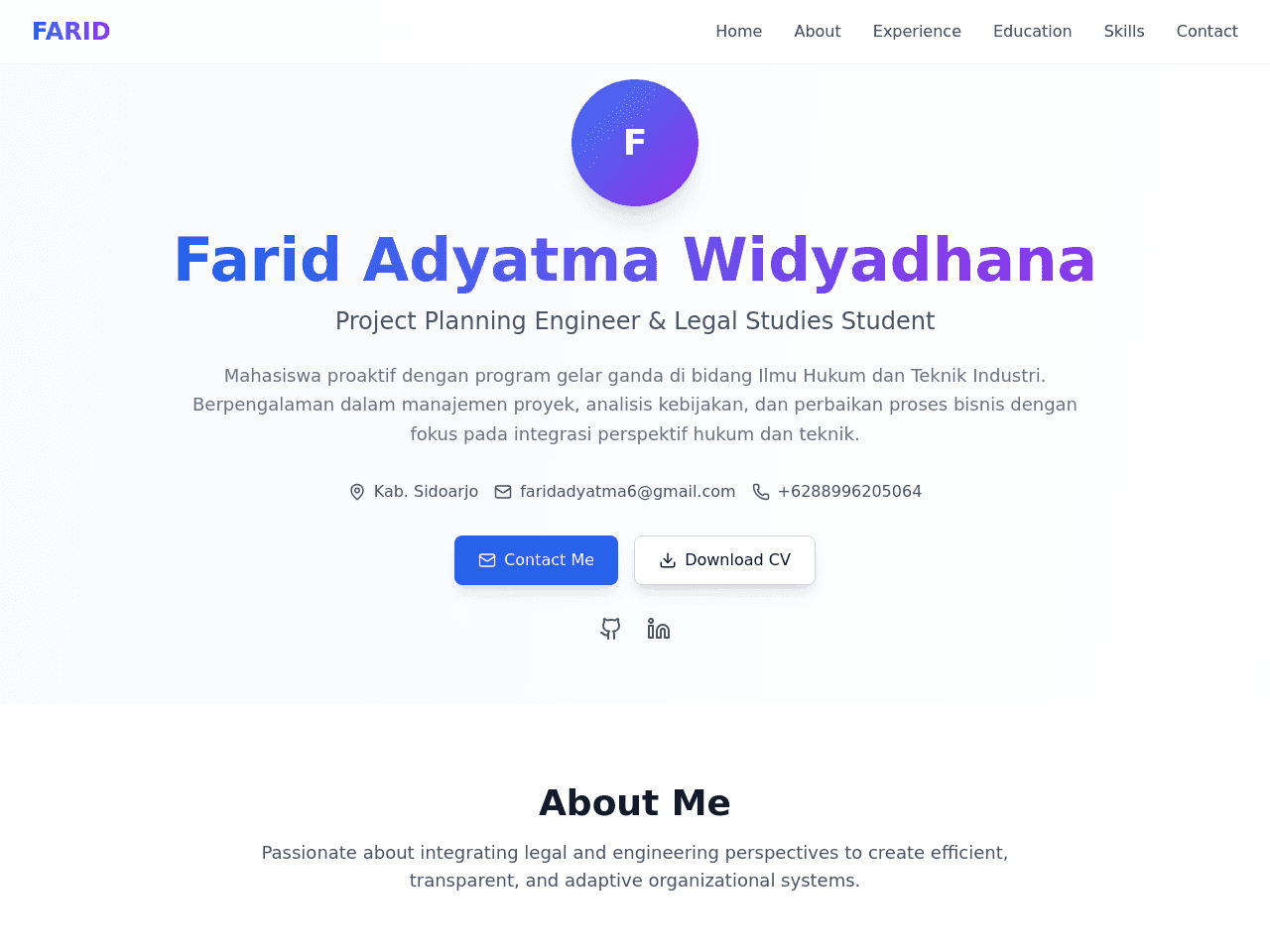 Faridadtm Portfolio