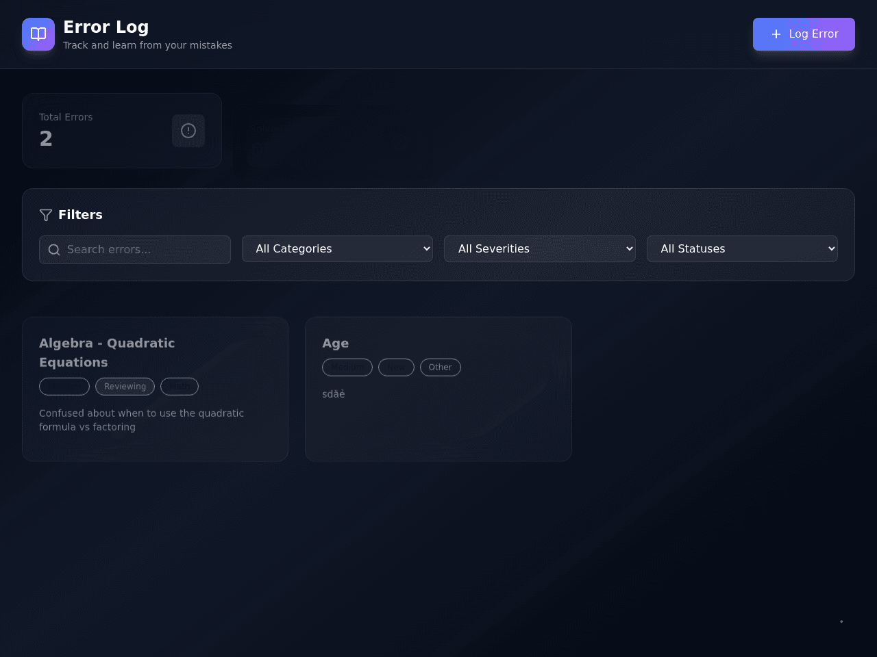 Error Log Studio