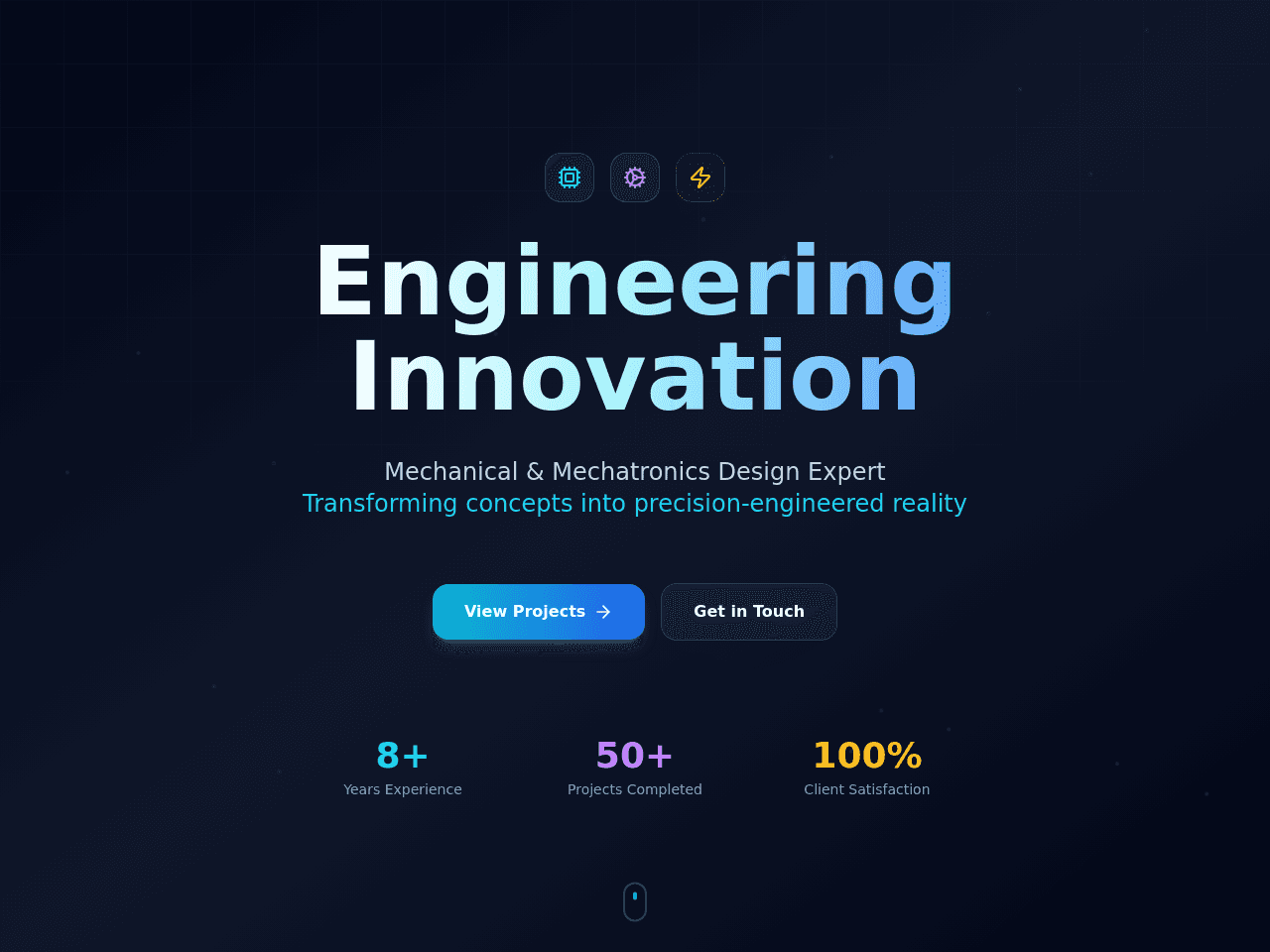 Engineering Portfolio Studio