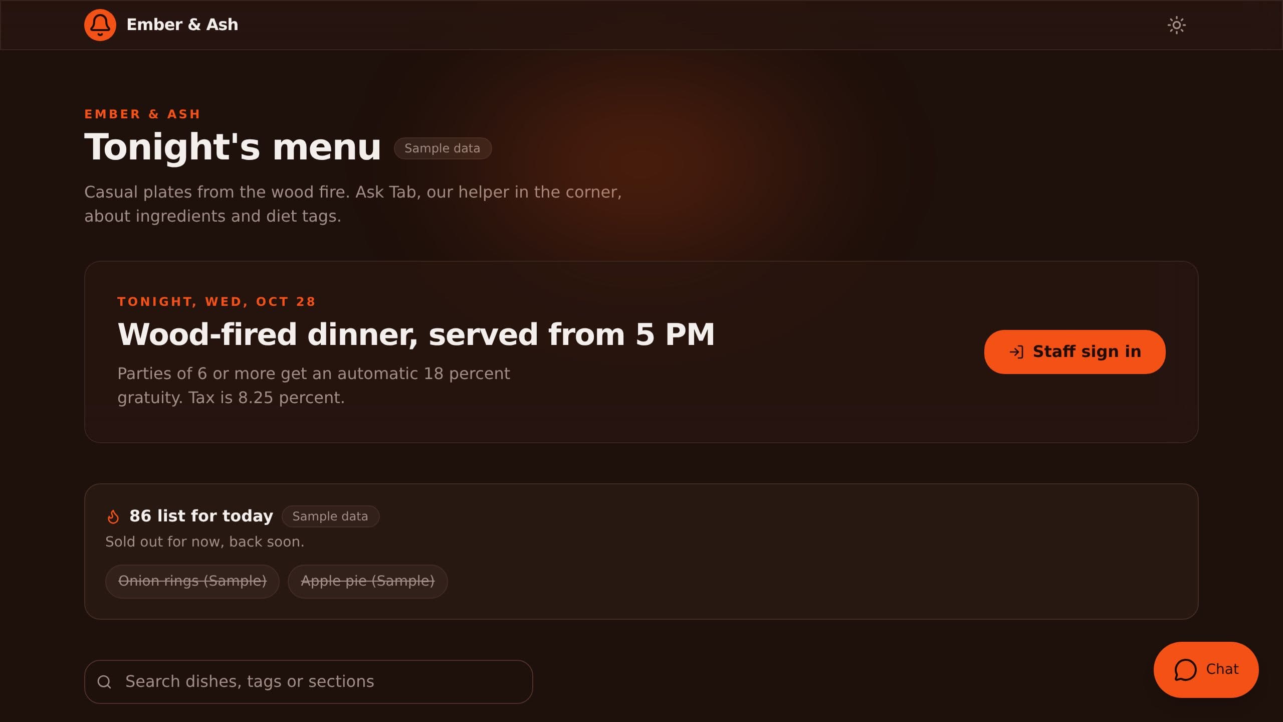 Restaurant POS System preview