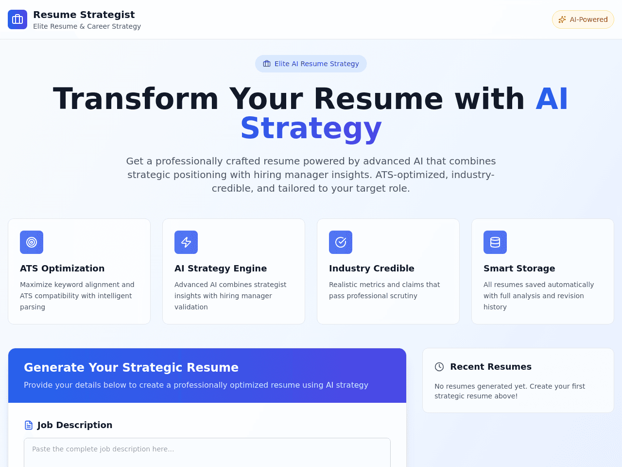 Copy-Paste Resume