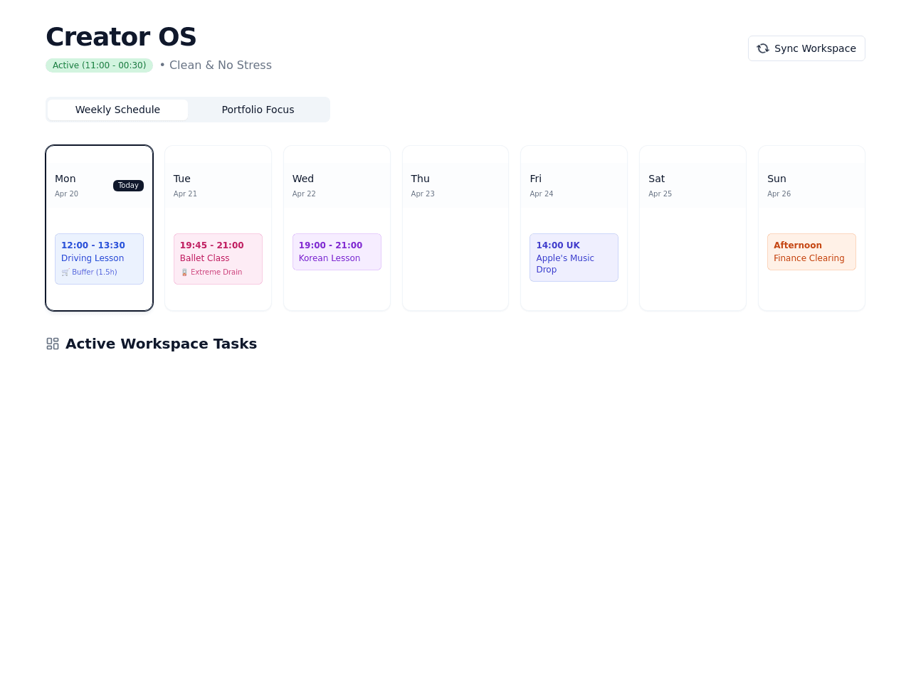 Project Portfolio Dashboard