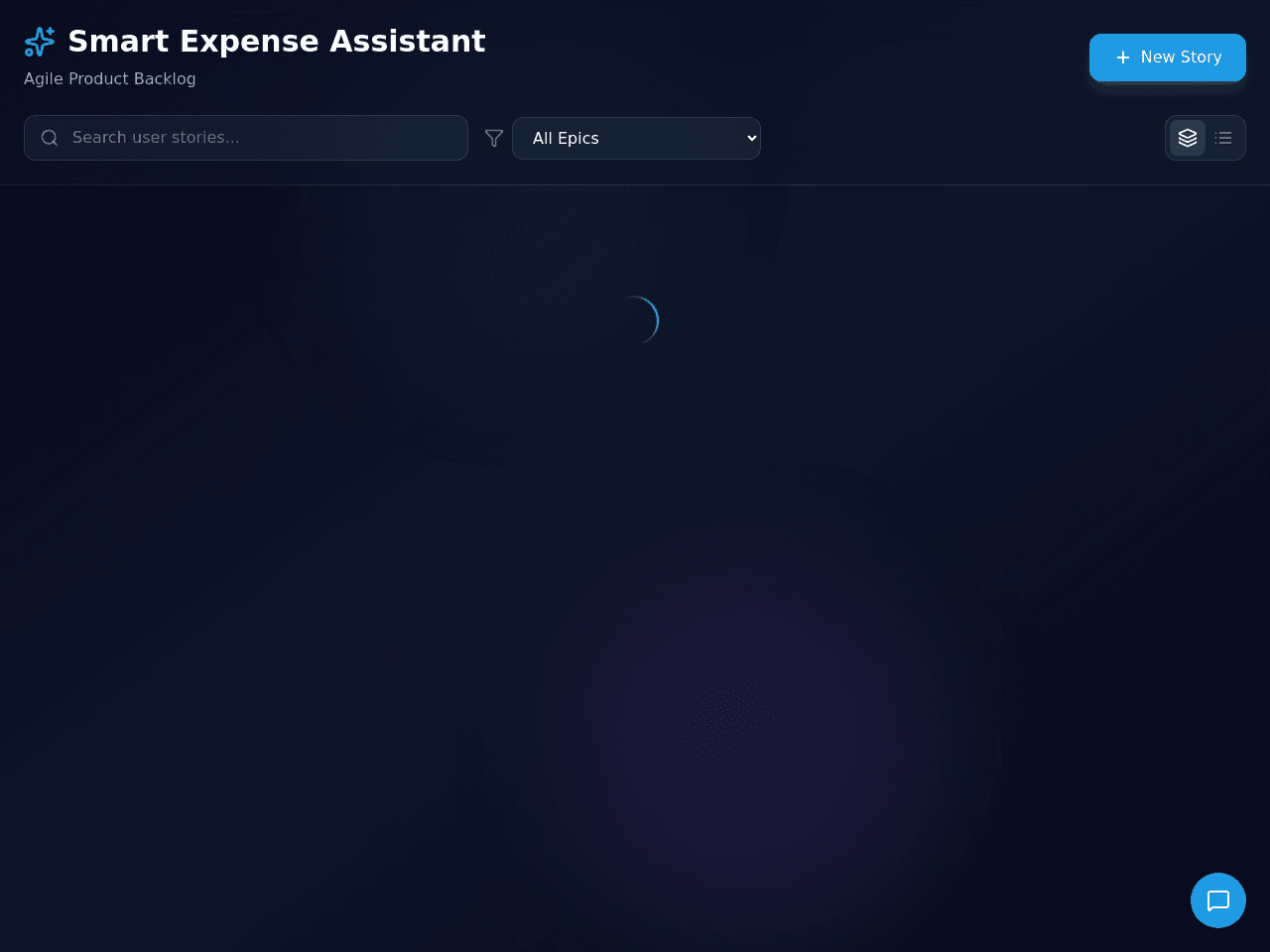 Expense Storyboard