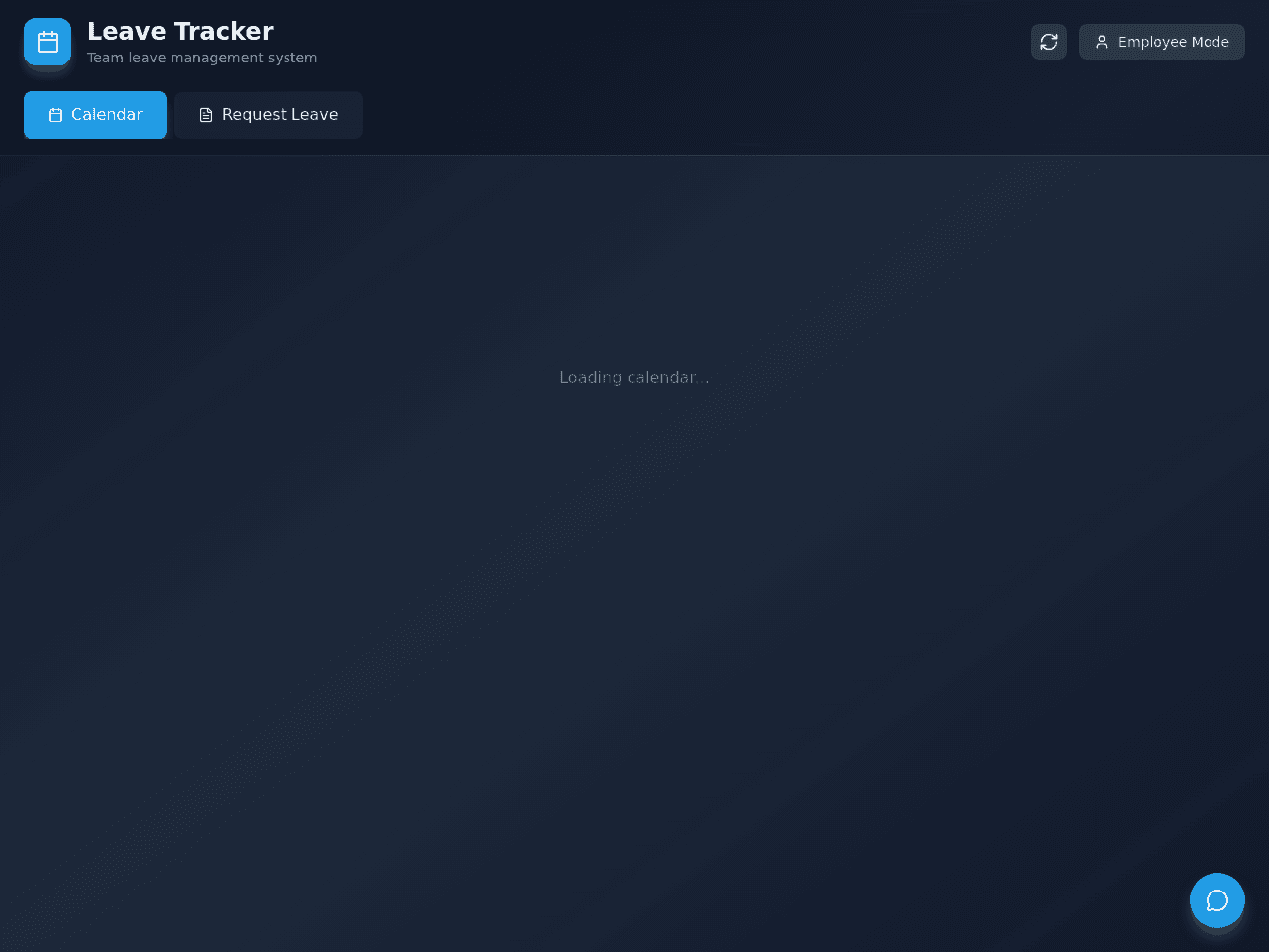Leave Manager Dashboard