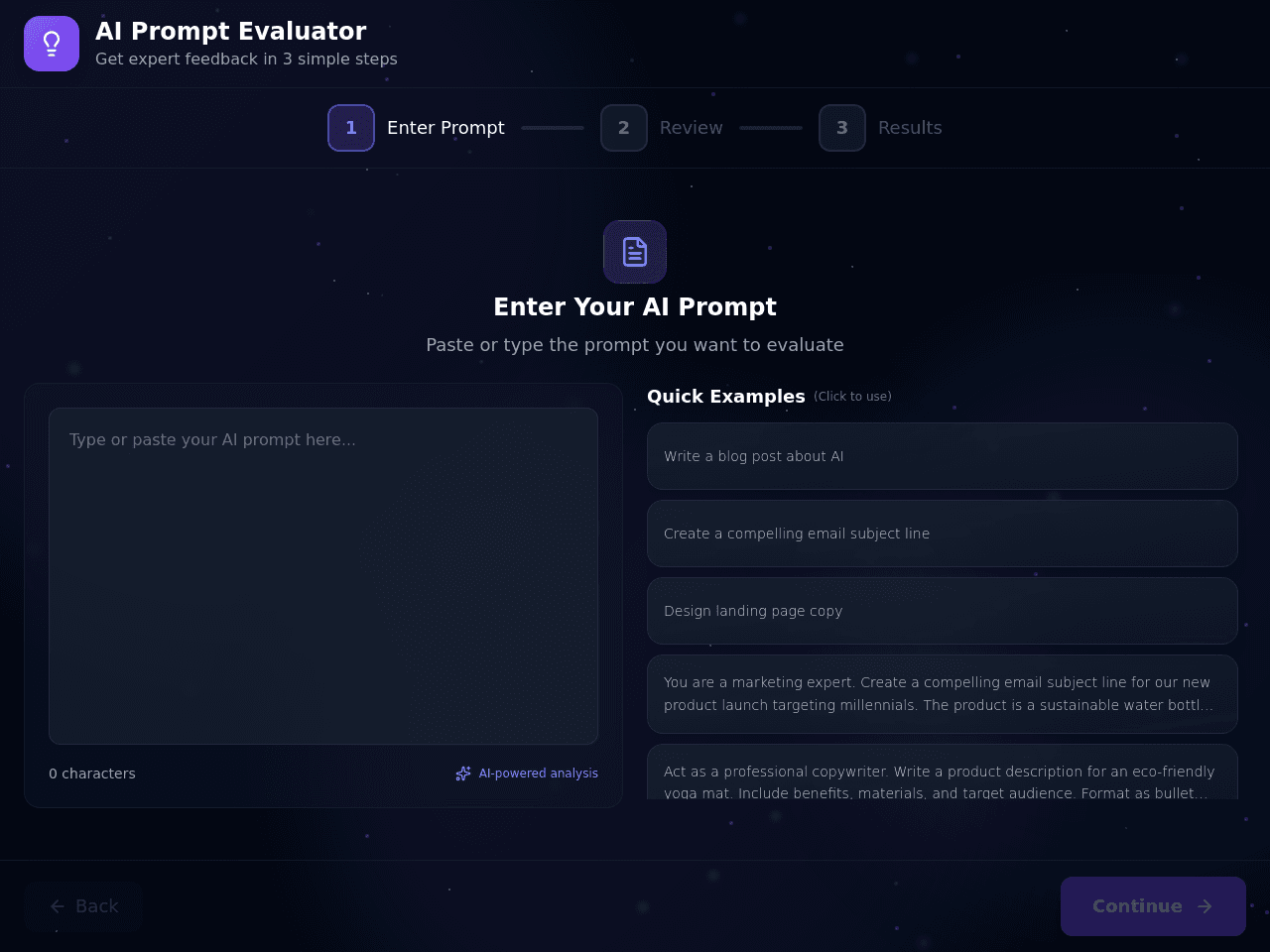 AI Prompt Evaluation Tool