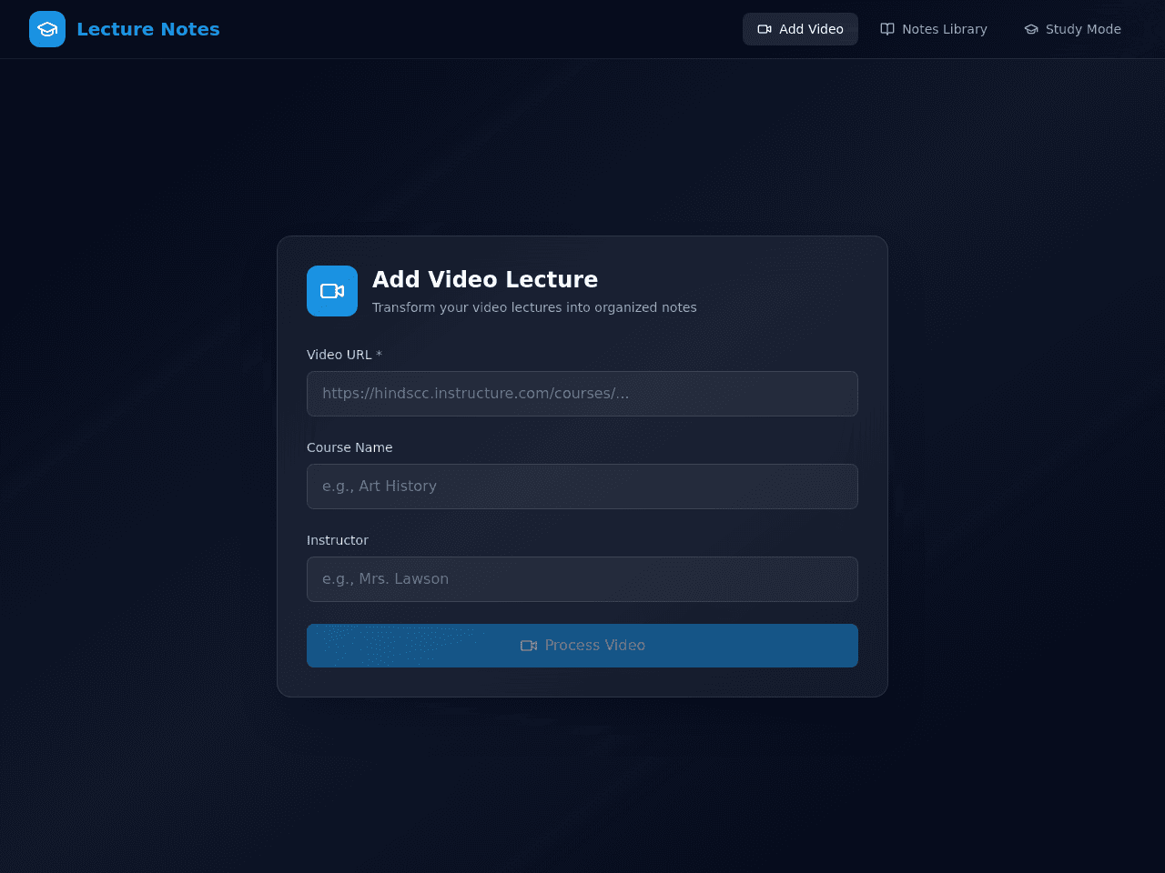 Video Note Studio