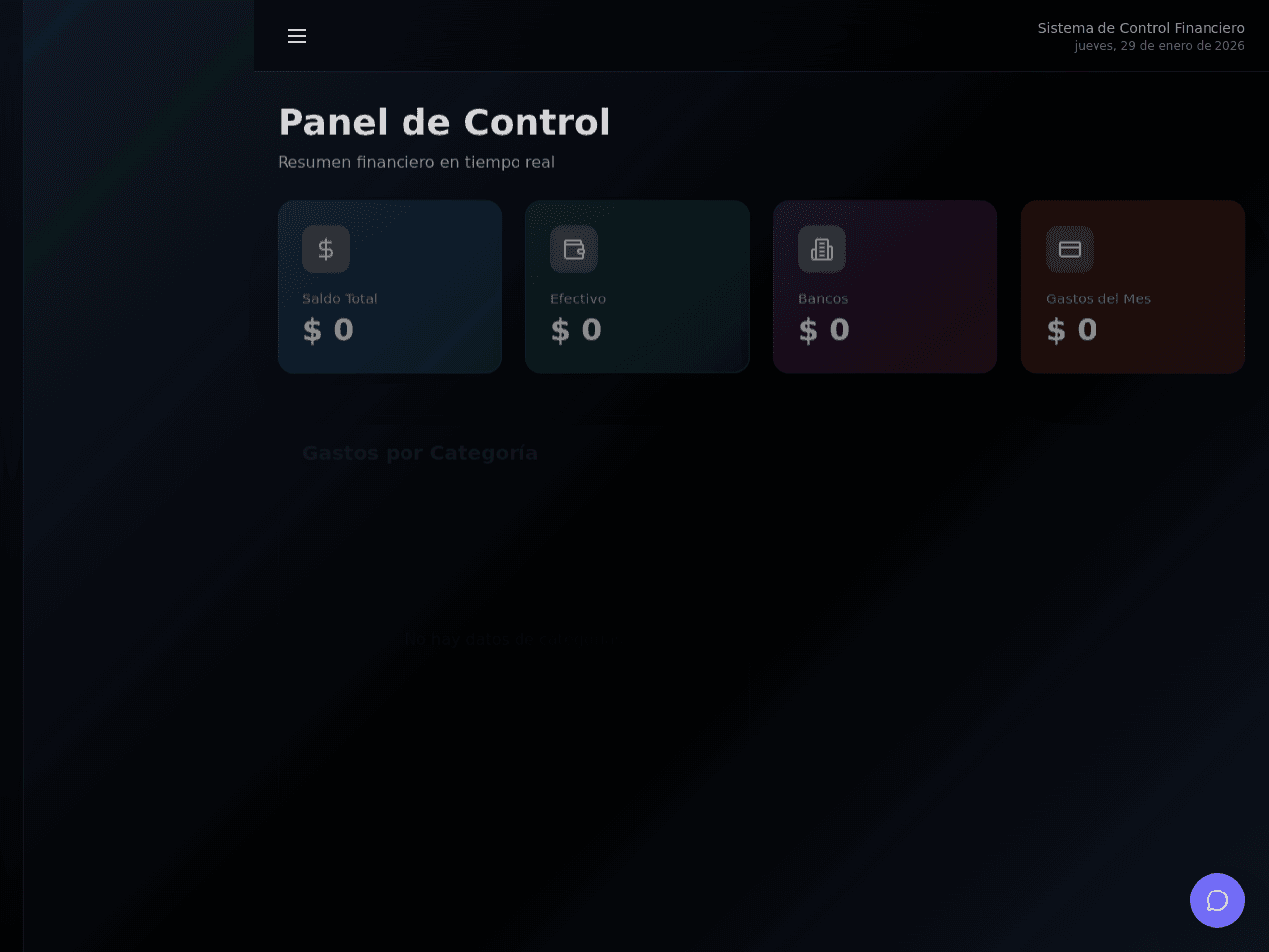 Expense Control Dashboard