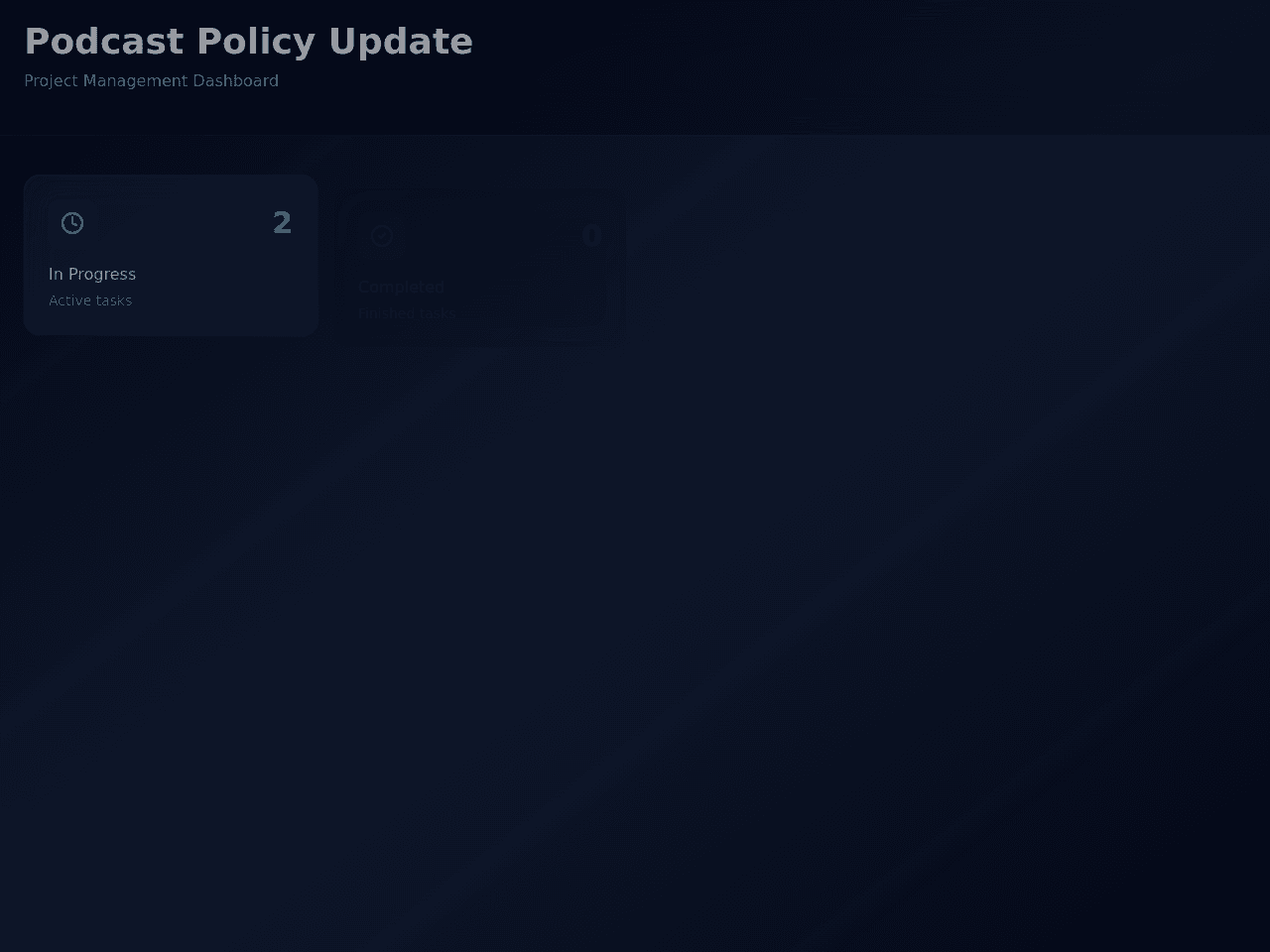 Project Policy Planner