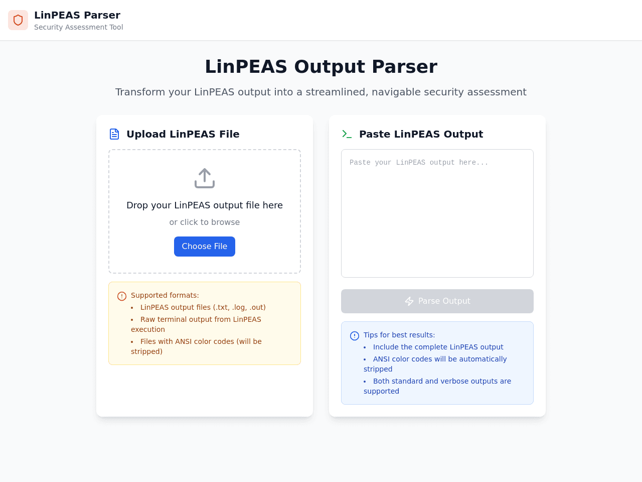 linPEASS Parser