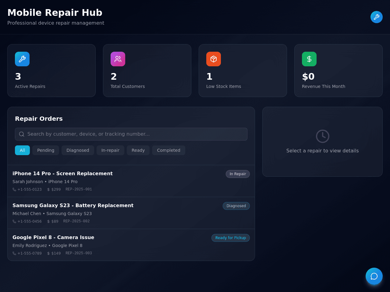 Repair Portal