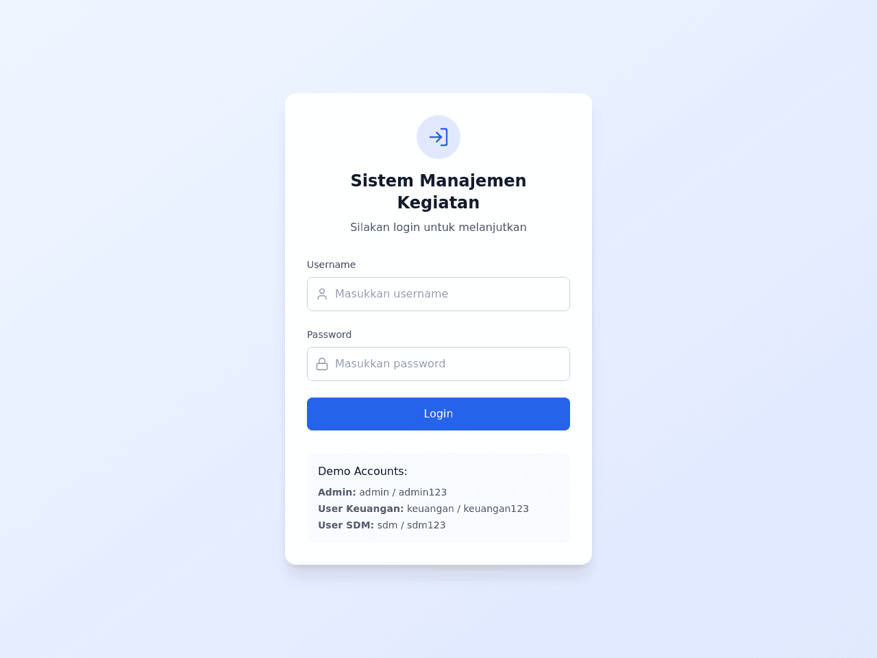 Activity Manager