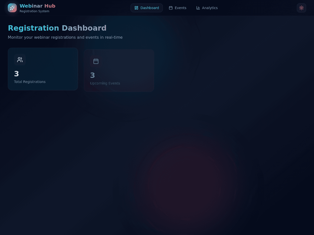 Webinar Form Builder