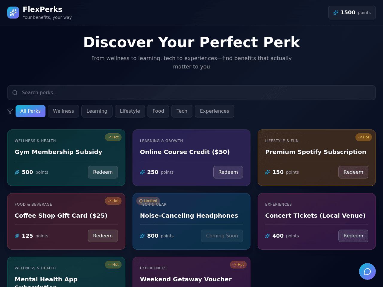 Benefits Portal