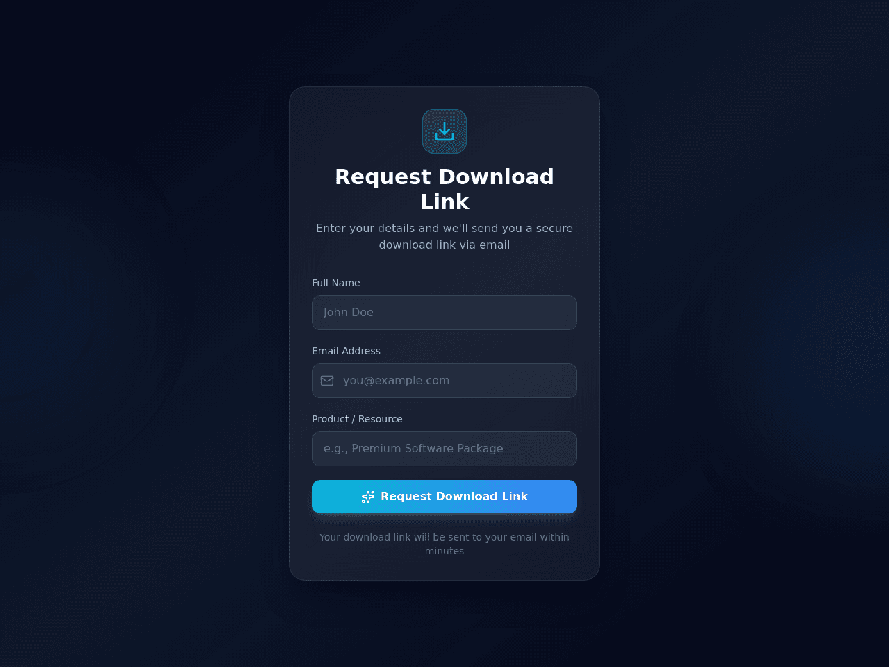 Email Link Portal