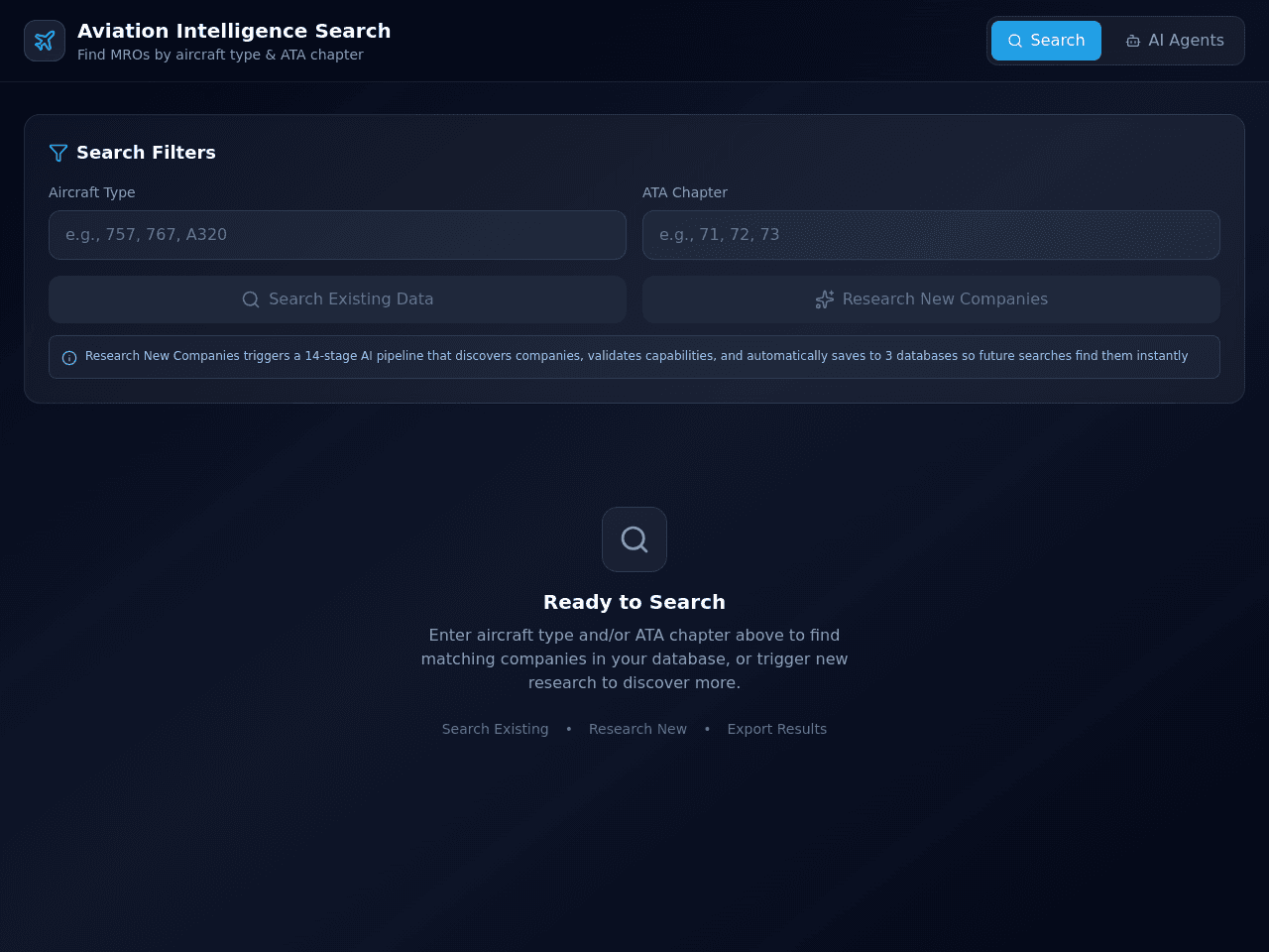 Customer Research App