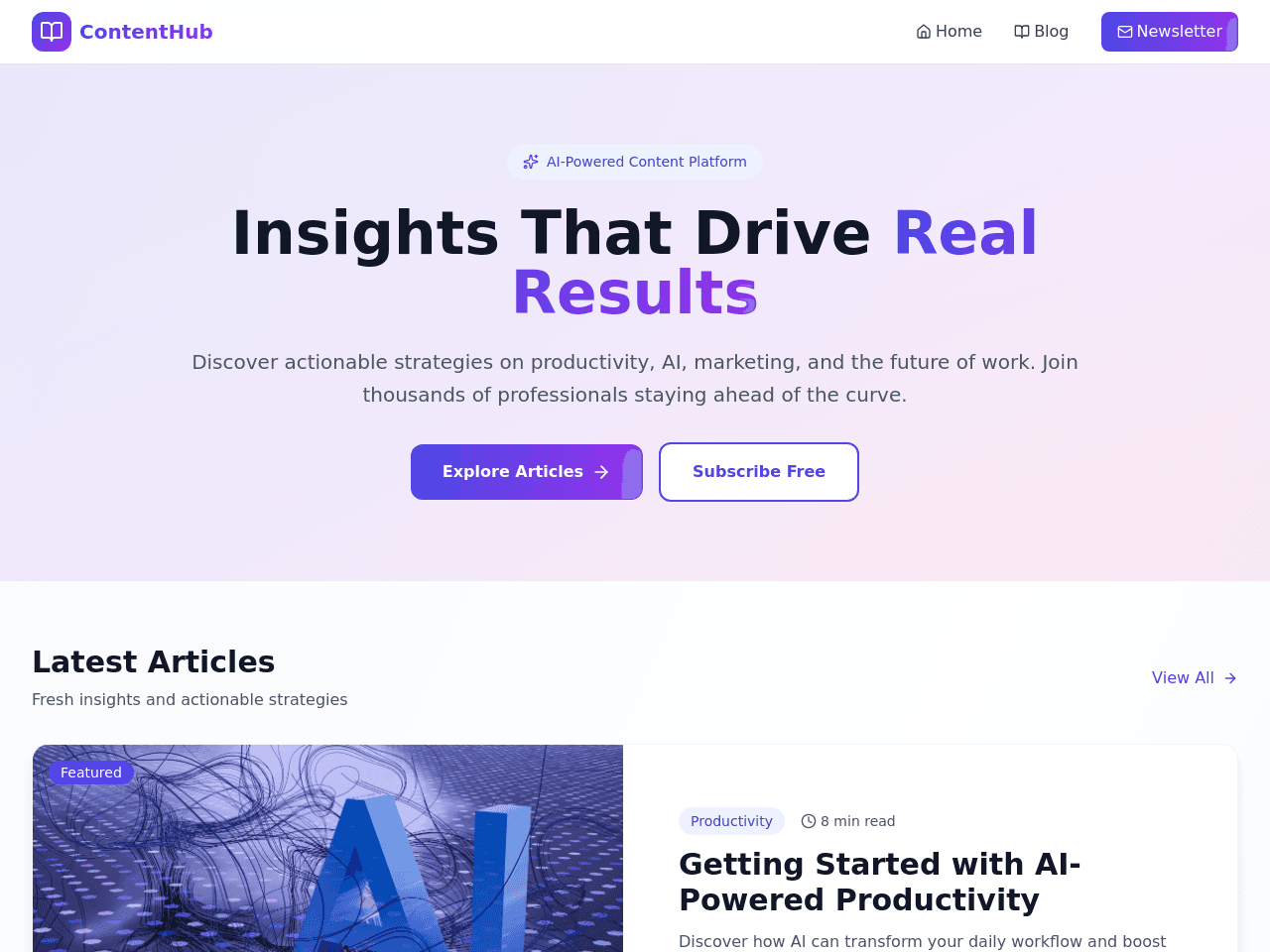 Content Flow Studio